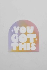 Big Moods Stickers You Got This Tie Dye Sticker