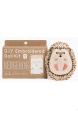 Kiriki Press Hedgehog - Embroidery Kit w/ Hoop