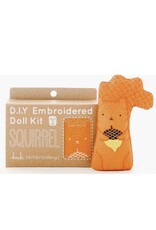 Kiriki Press SALE Squirrel - Embroidery Kit w/ Hoop