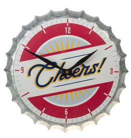 Ganz SALE Beer Bottle Cap Wall Clock