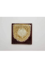 Dock 6 Pottery SALE Glass Coaster - Brick Dock 6 Pottery SALE Glass Coaster - Brick