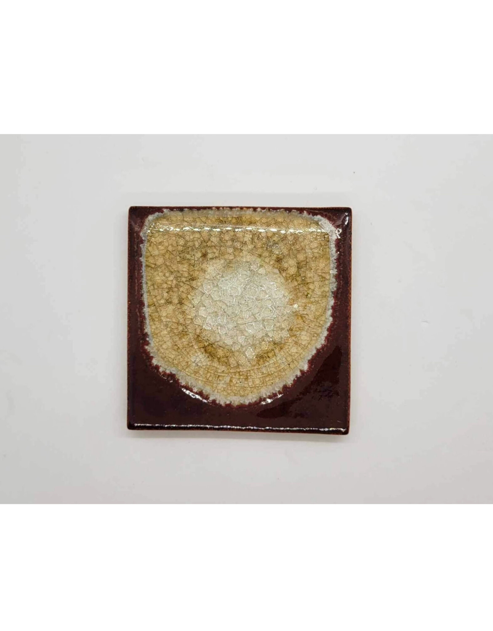 Dock 6 Pottery SALE Glass Coaster - Brick