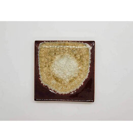 Dock 6 Pottery SALE Glass Coaster - Brick Dock 6 Pottery SALE Glass Coaster - Brick