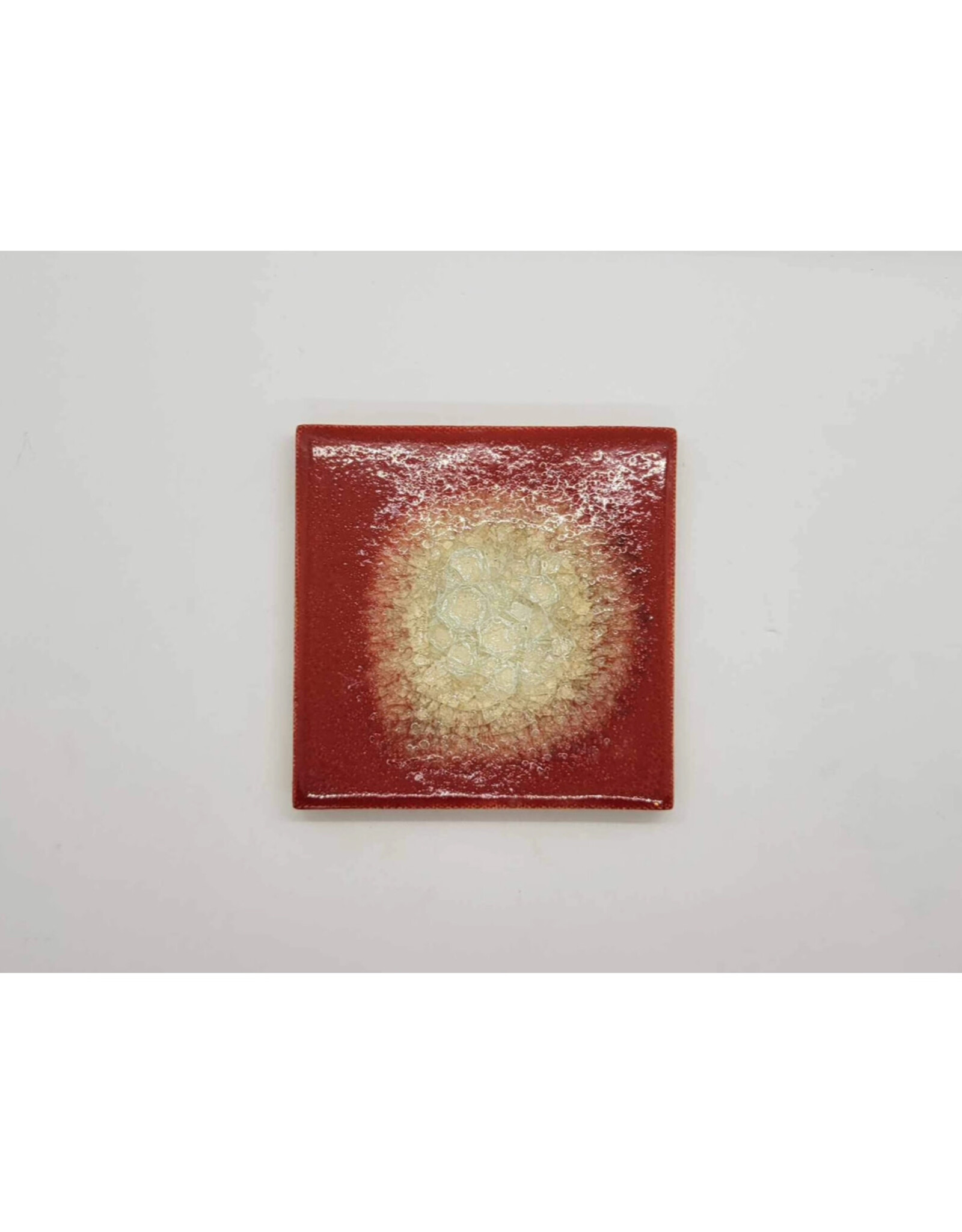 Dock 6 Pottery SALE Glass Coaster - Hot Tamale