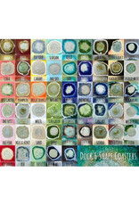 Dock 6 Pottery SALE Glass Coaster - Hot Tamale Dock 6 Pottery SALE Glass Coaster - Hot Tamale