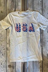 Oat Collective USA Graphic T-Shirt - Vintage White