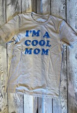 Oat Collective I'm A Cool Mom Graphic T-Shirt - Tan