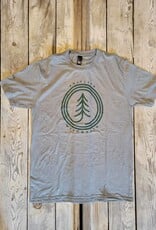 Directional Apparel Phillips Wisconsin Circled Tree Heathered Gray T-Shirt