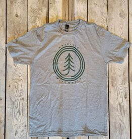 Directional Apparel Phillips Wisconsin Circled Tree Heathered Gray T-Shirt