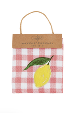 Mudpie Lemon Spring Scrub Cloth