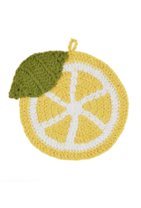 Mudpie SALE Lemon Crochet Trivet