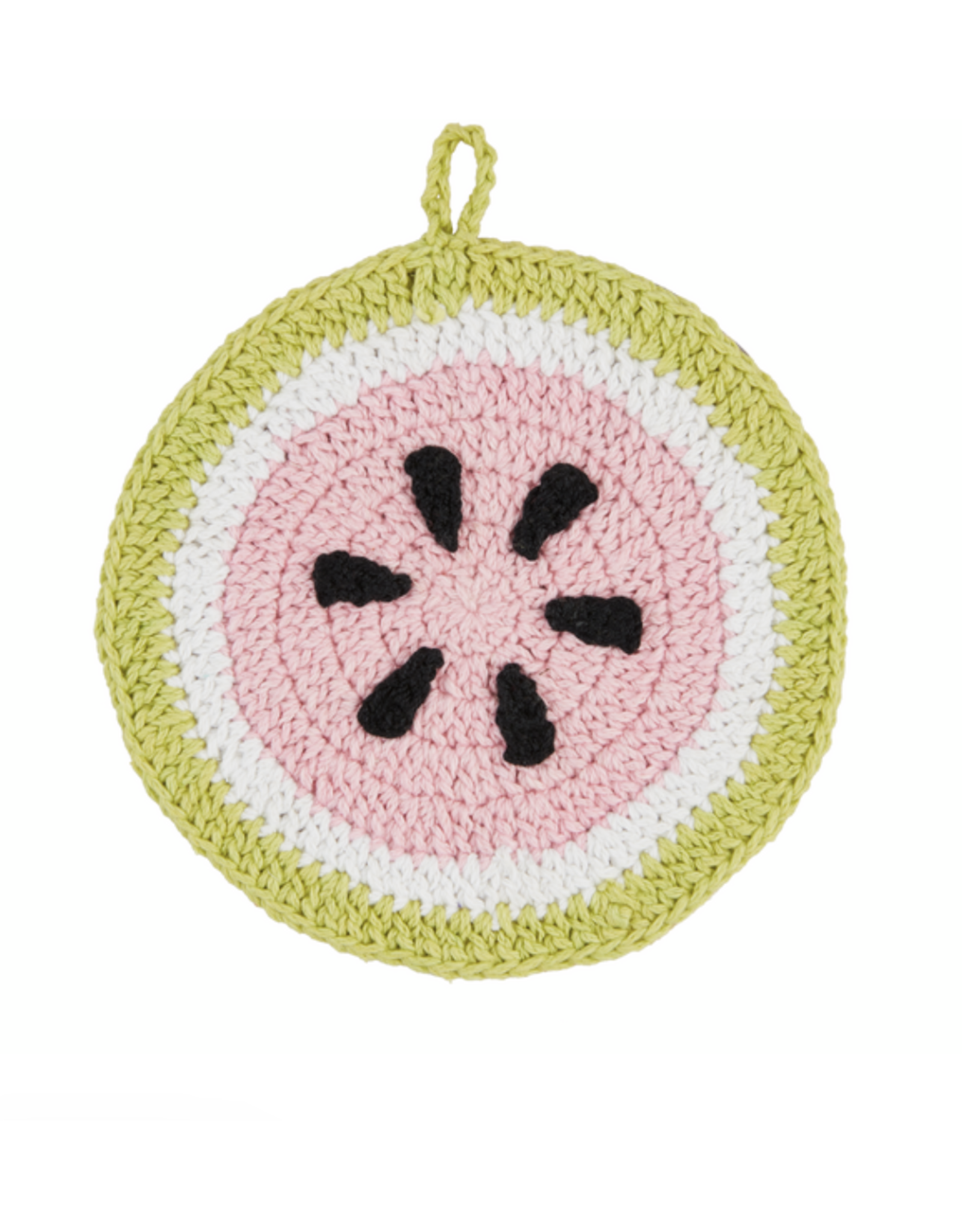 Mudpie SALE Watermelon Crochet Trivet
