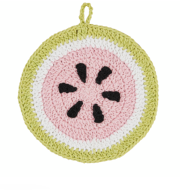 Mudpie SALE Watermelon Crochet Trivet