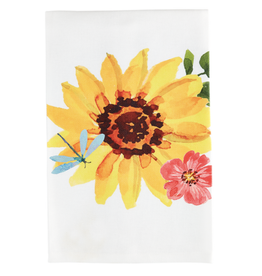 Mudpie Sunflower Spring Towel