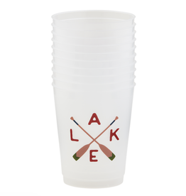Mudpie SALE Lake Oars Retreat Flex Cups