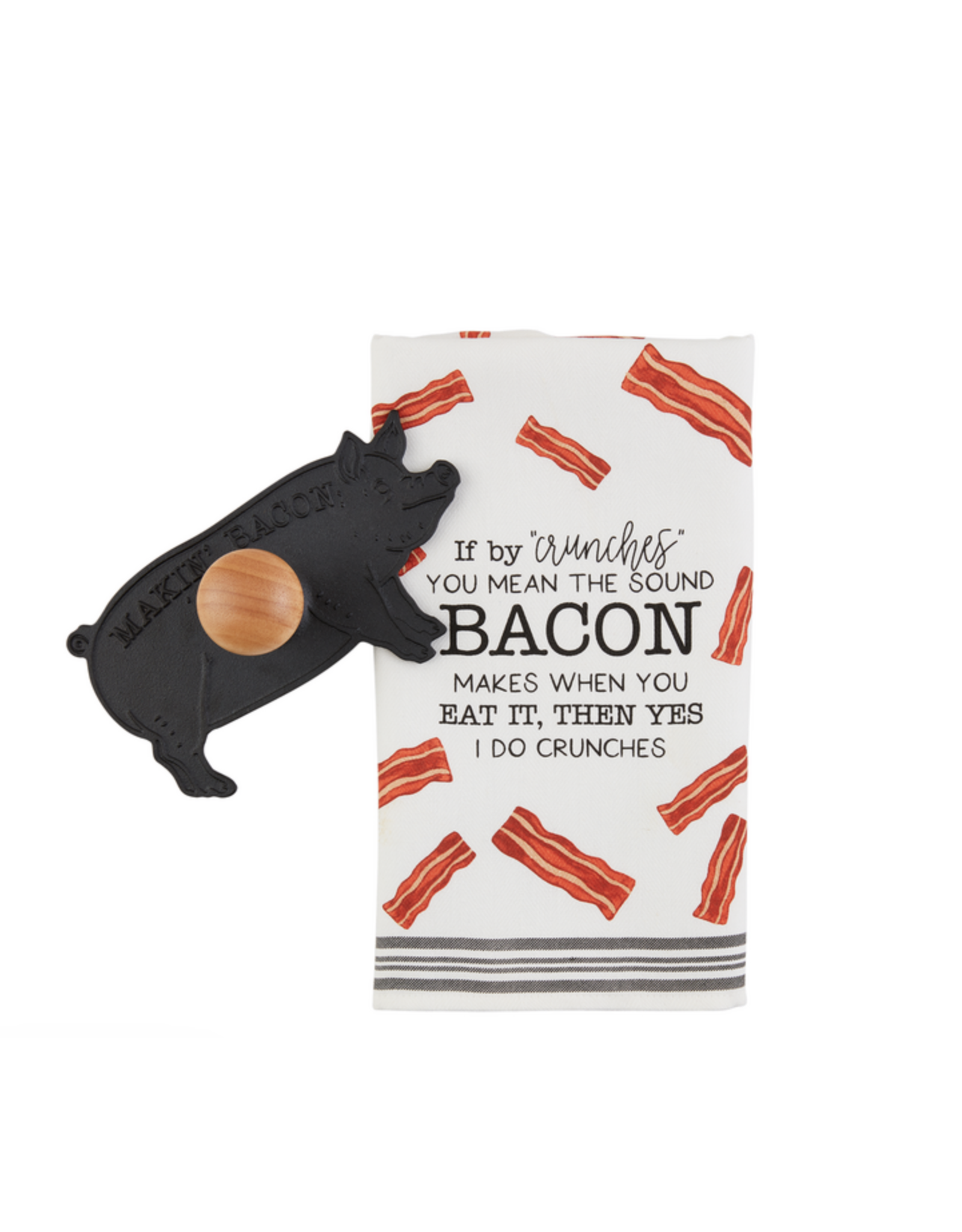 Mudpie Bacon Press & Towel Set