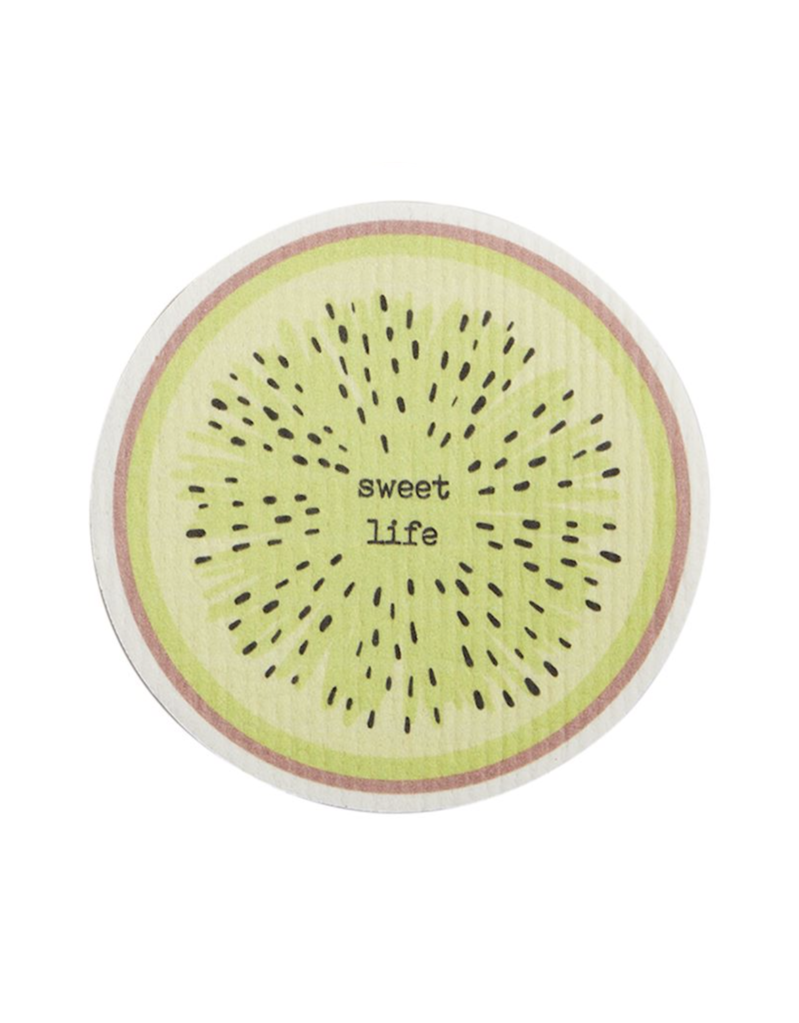 Mudpie SALE Kiwi Sponge Cloth