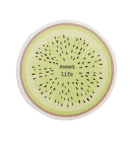 Mudpie SALE Kiwi Sponge Cloth