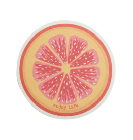 Mudpie SALE Grapefruit Sponge Cloth
