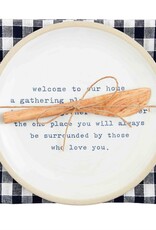 Mudpie SALE Welcome Appetizer Plate Set Mudpie SALE Welcome Appetizer Plate Set