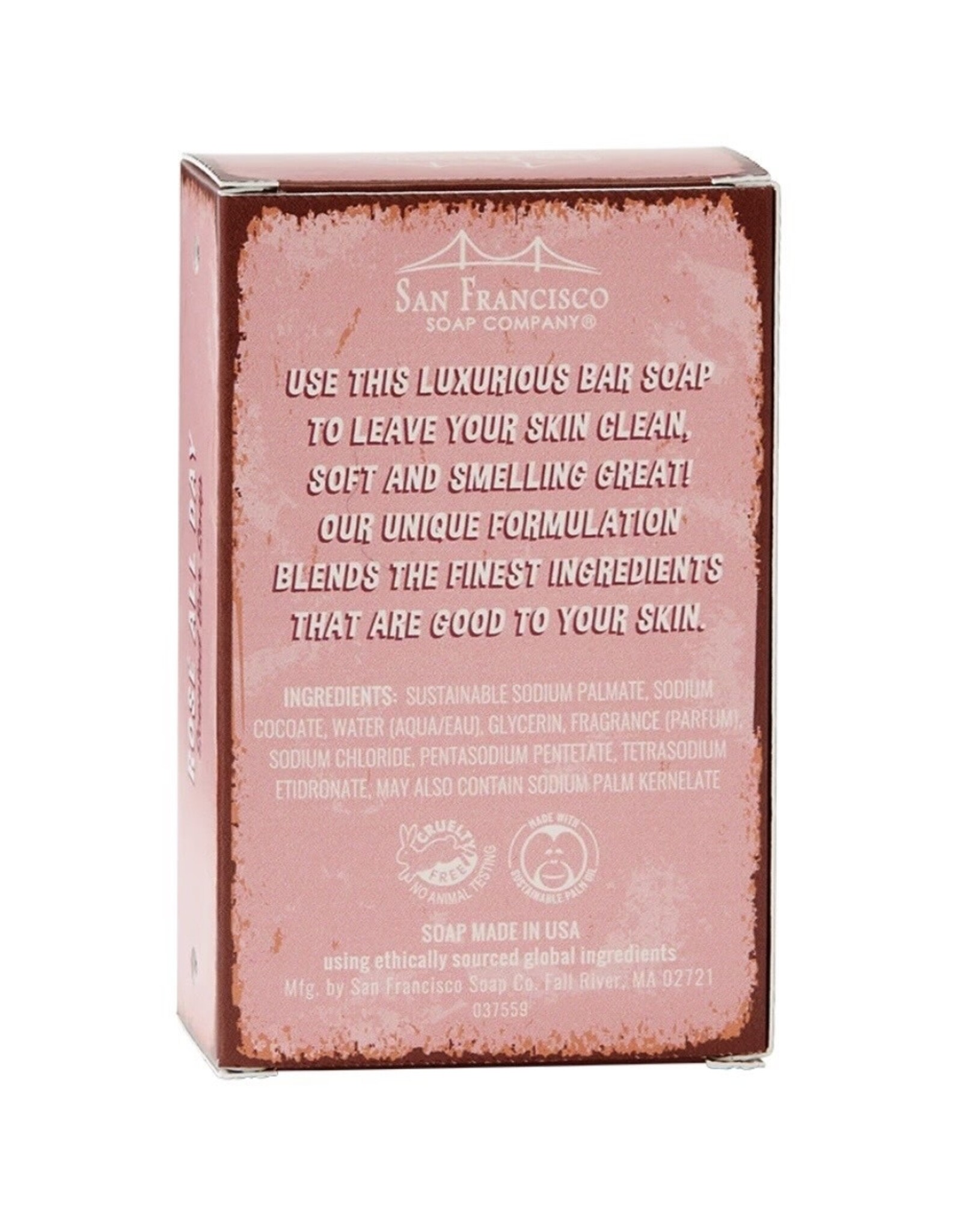 San Francisco Soap Company For Her 10oz Bar Soap - Rose All Day
