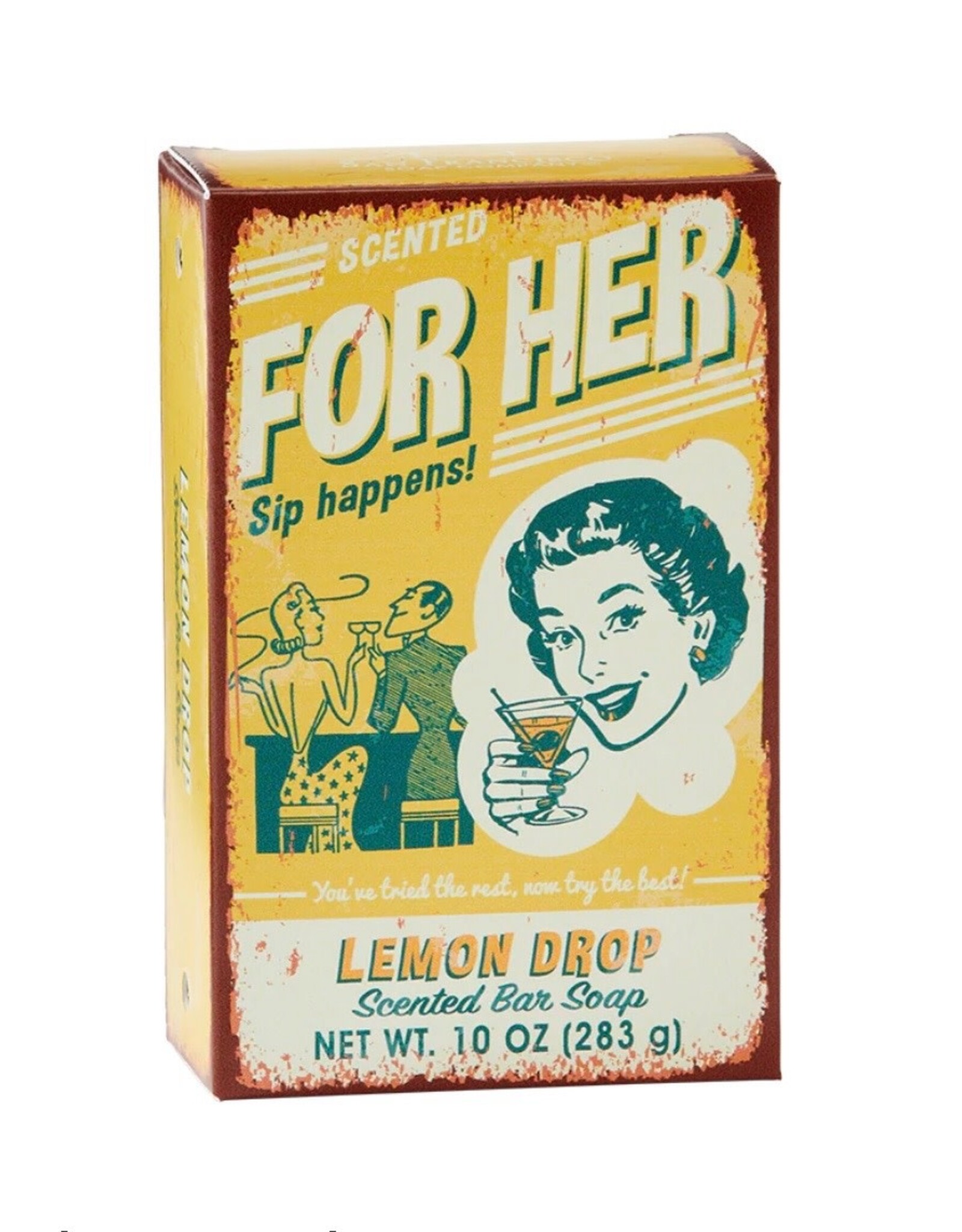 San Francisco Soap Company For Her 10oz Bar Soap - Lemon Drop