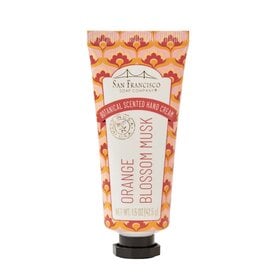 San Francisco Soap Company Orange Blossom Musk Botanical 1.5oz  Hand Cream