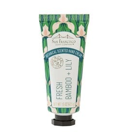 San Francisco Soap Company Fresh Bamboo + Lily Botanical 1.5oz  Hand Cream