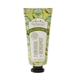 San Francisco Soap Company Tuberose + Bergamot Botanical 1.5oz  Hand Cream