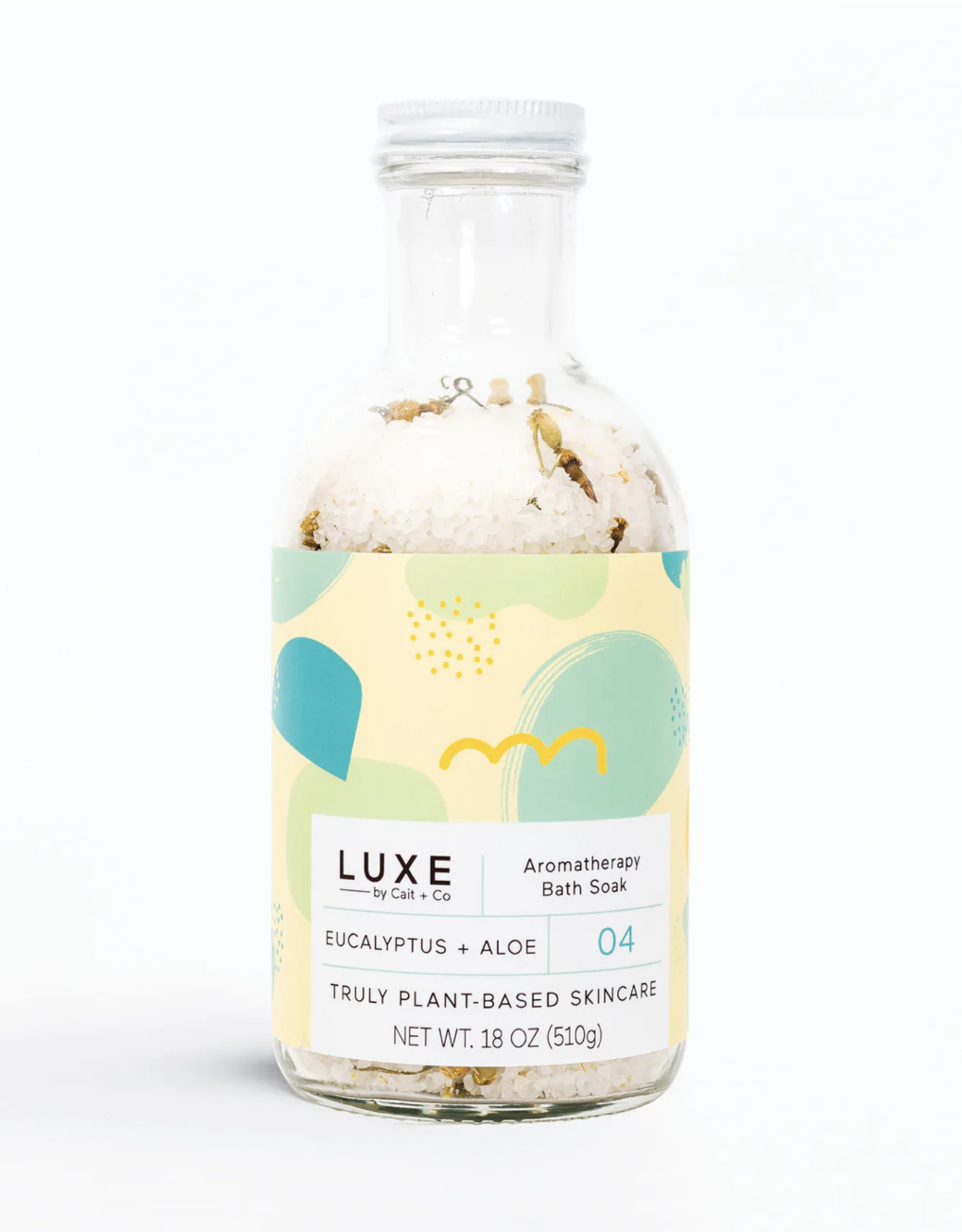 Cait & Co SALE Eucalyptus + Aloe Aromatherapy Bath Salt Soak