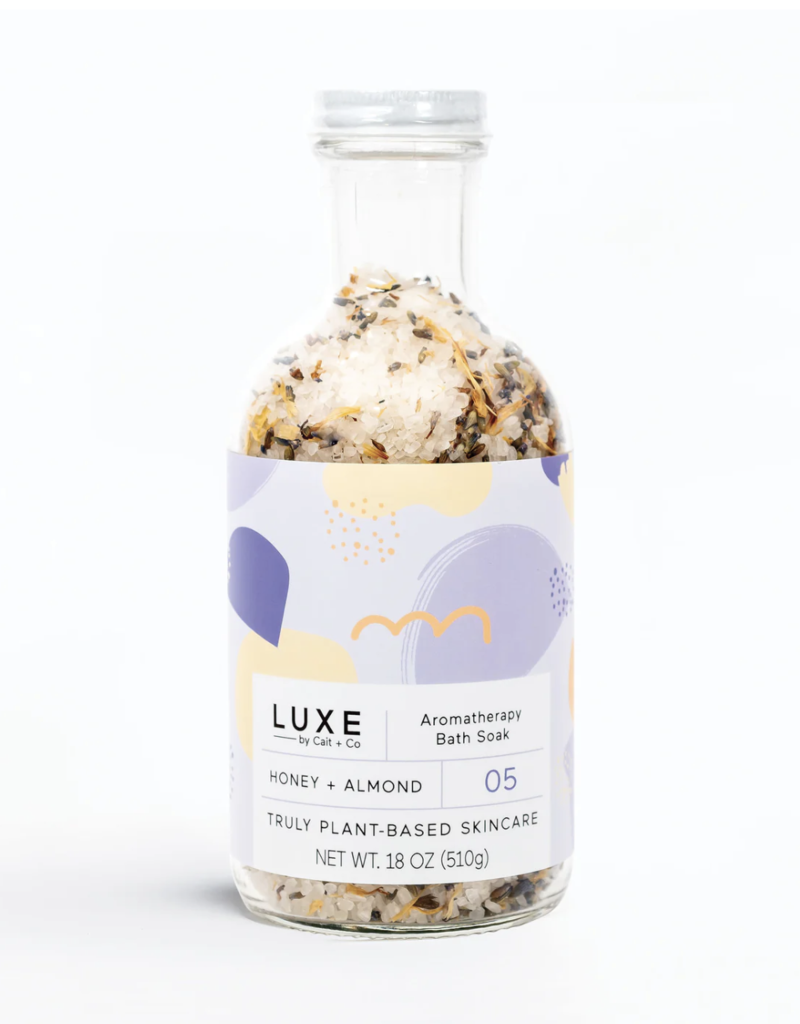 Cait & Co Honey + Almond Aromatherapy Bath Salt Soak