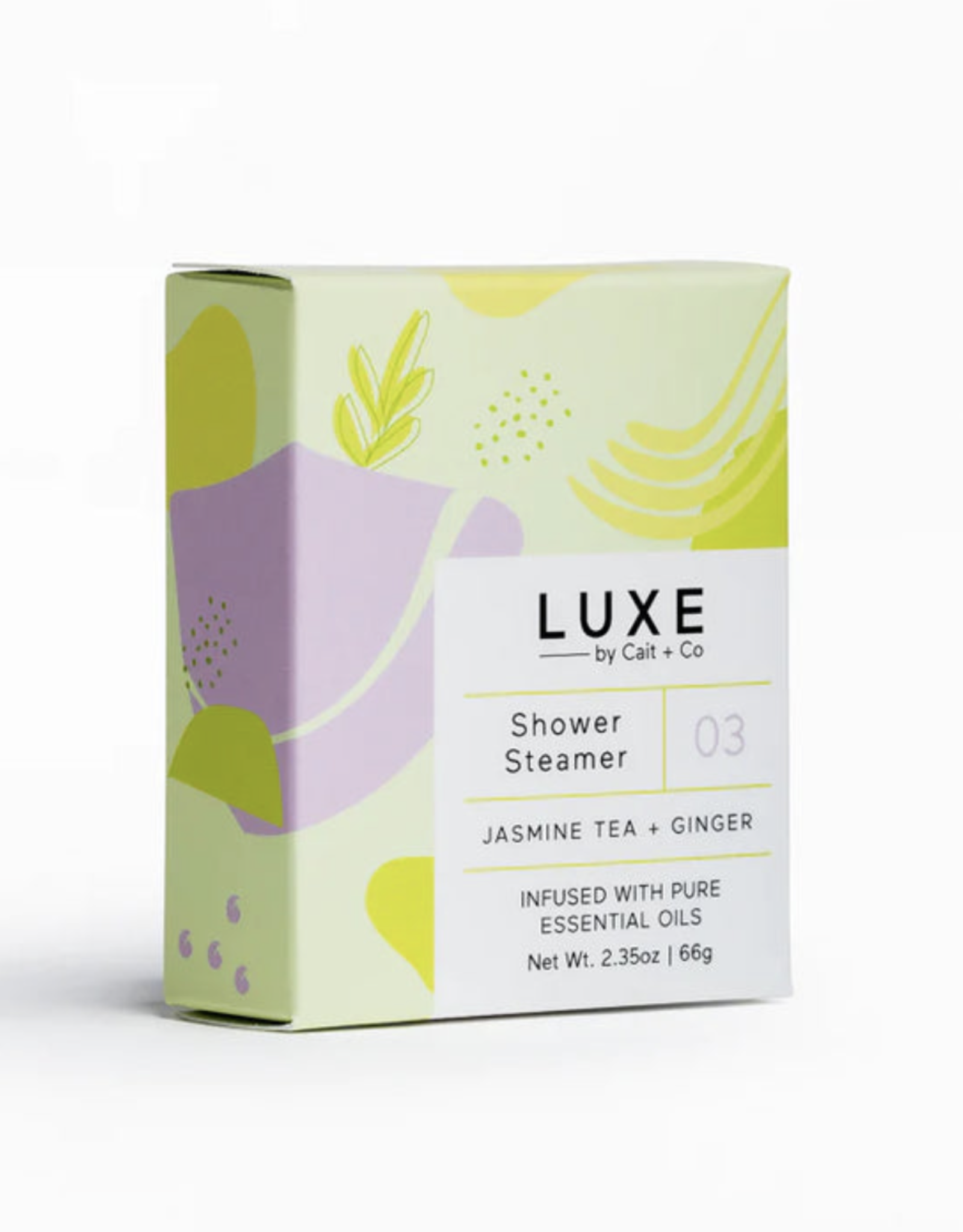 Cait & Co Jasmine Tea + Ginger Aromatherapy Shower Steamer