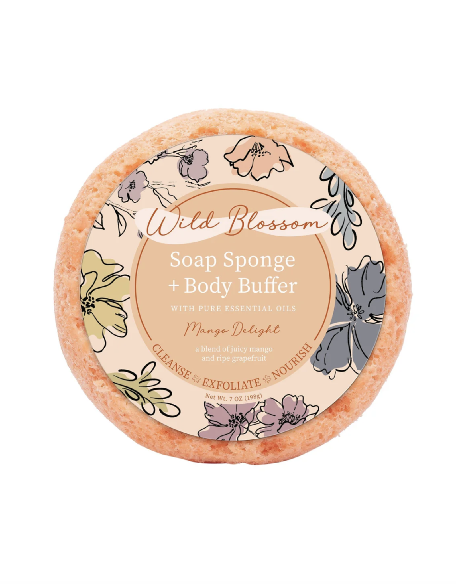 Cait & Co Wild Blossom Body Buffer - Mango Delight