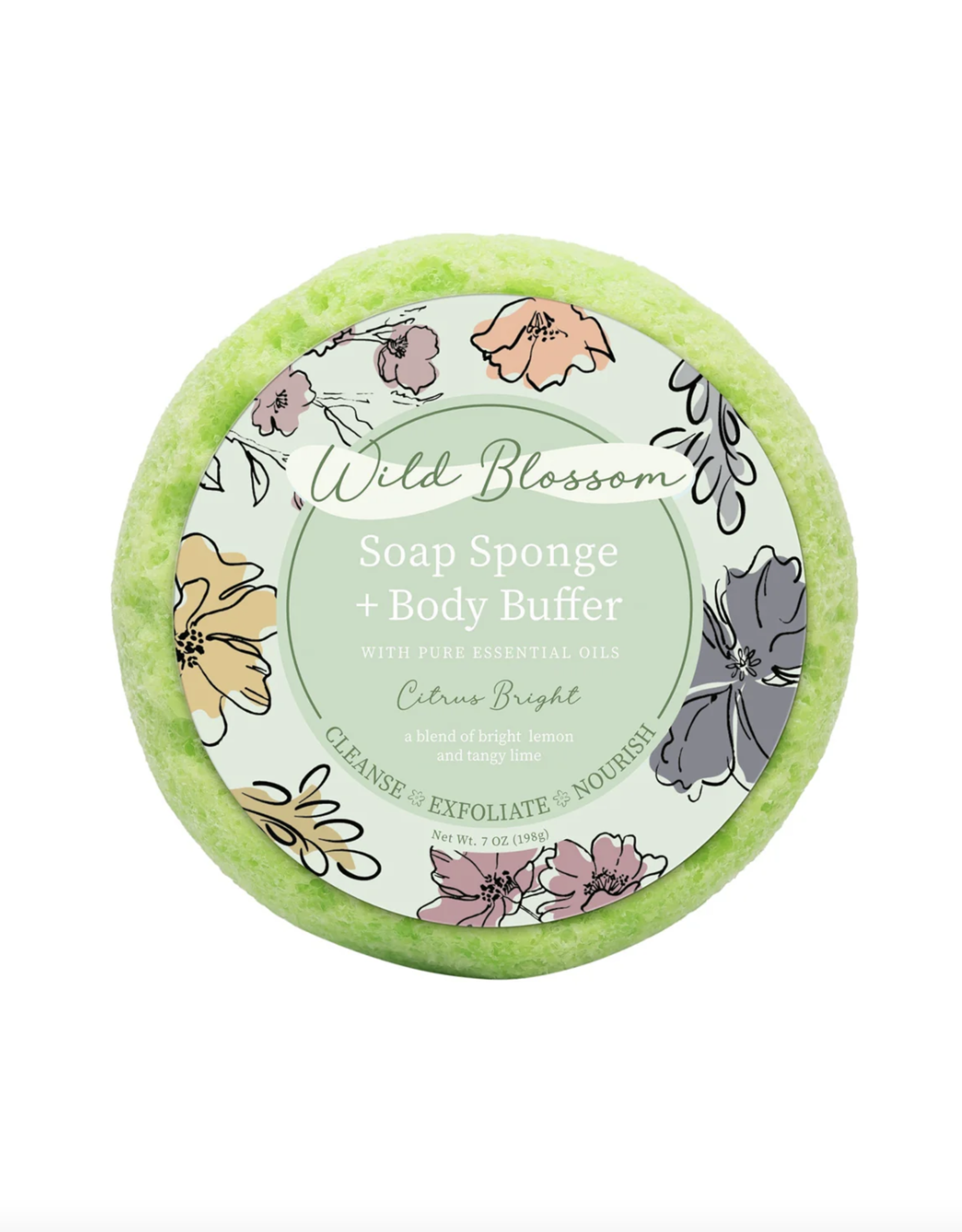 Cait & Co Wild Blossom Body Buffer - Citrus Bright