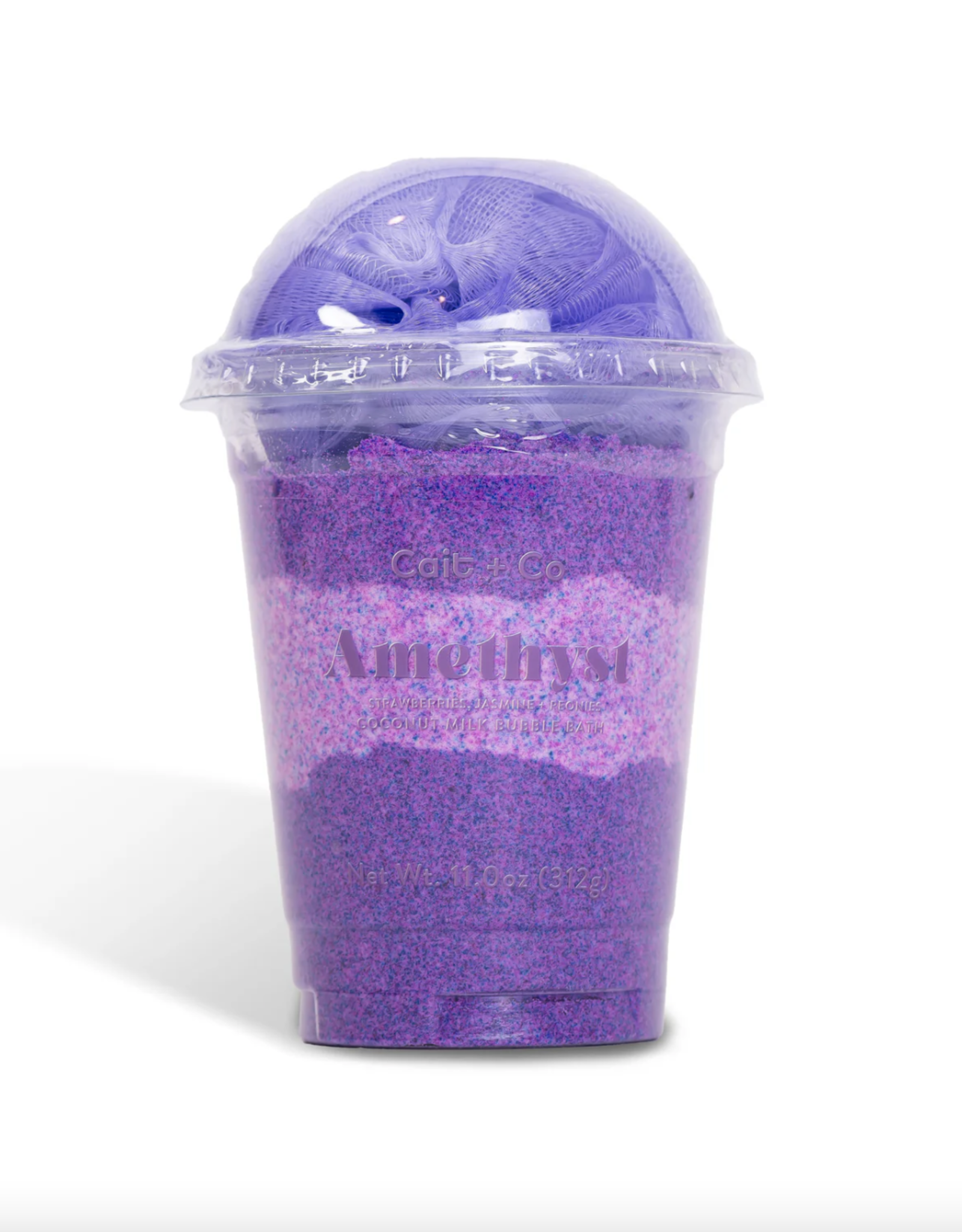 Cait & Co Amethyst Bubble Bath Milkshake