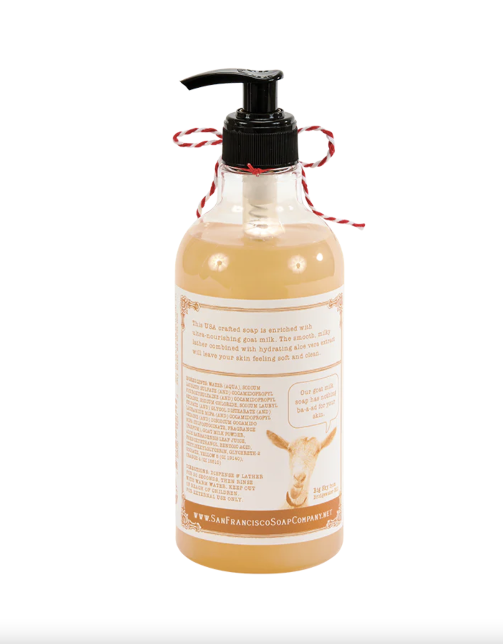 San Francisco Soap Company Goat Milk Hand Soap - Honey Apricot