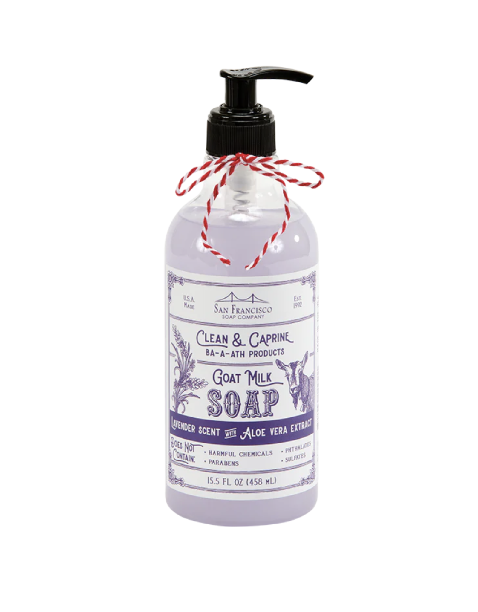 San Francisco Soap Company Goat Milk Hand Soap - Lavender