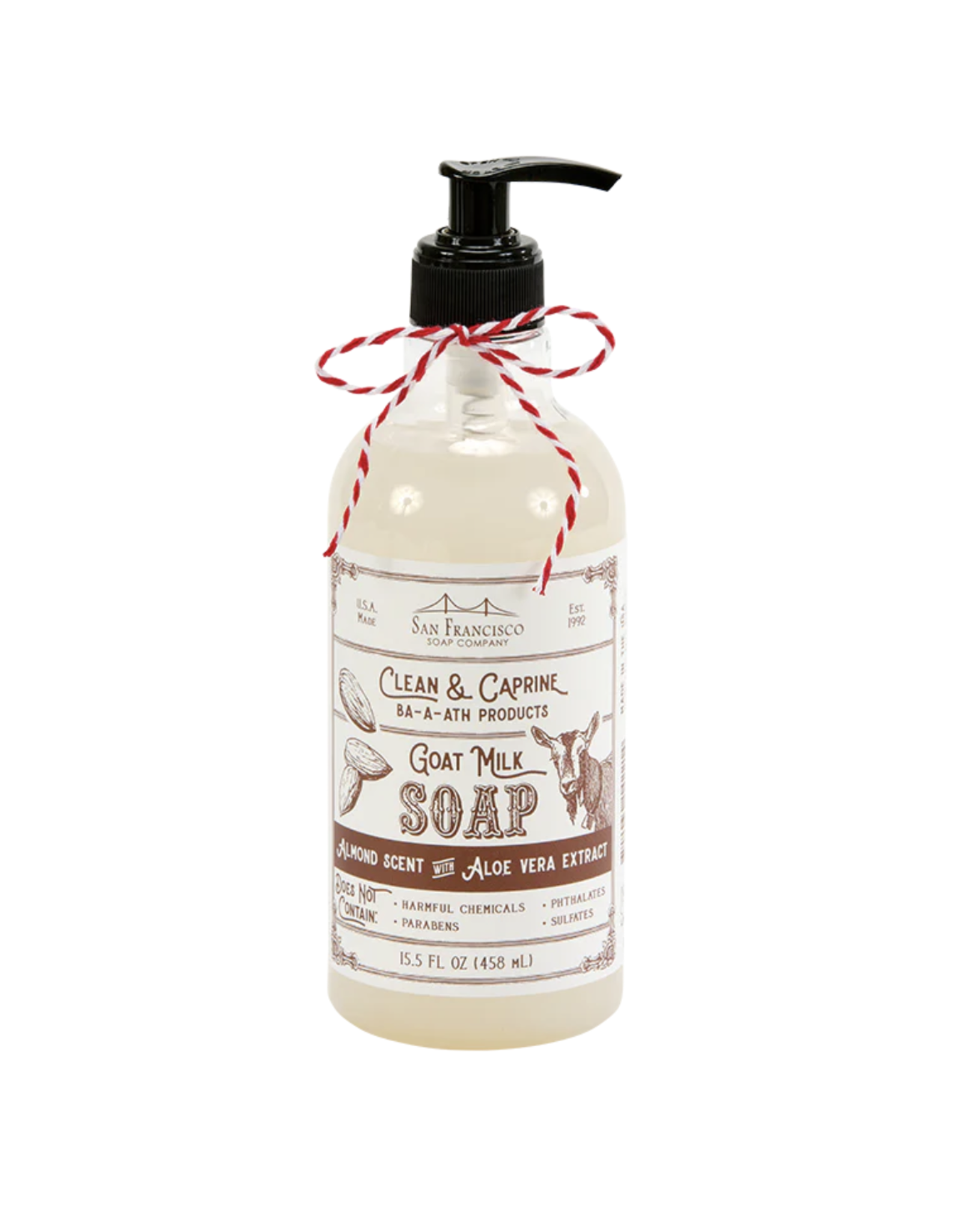 San Francisco Soap Company Goat Milk Hand Soap - Almond