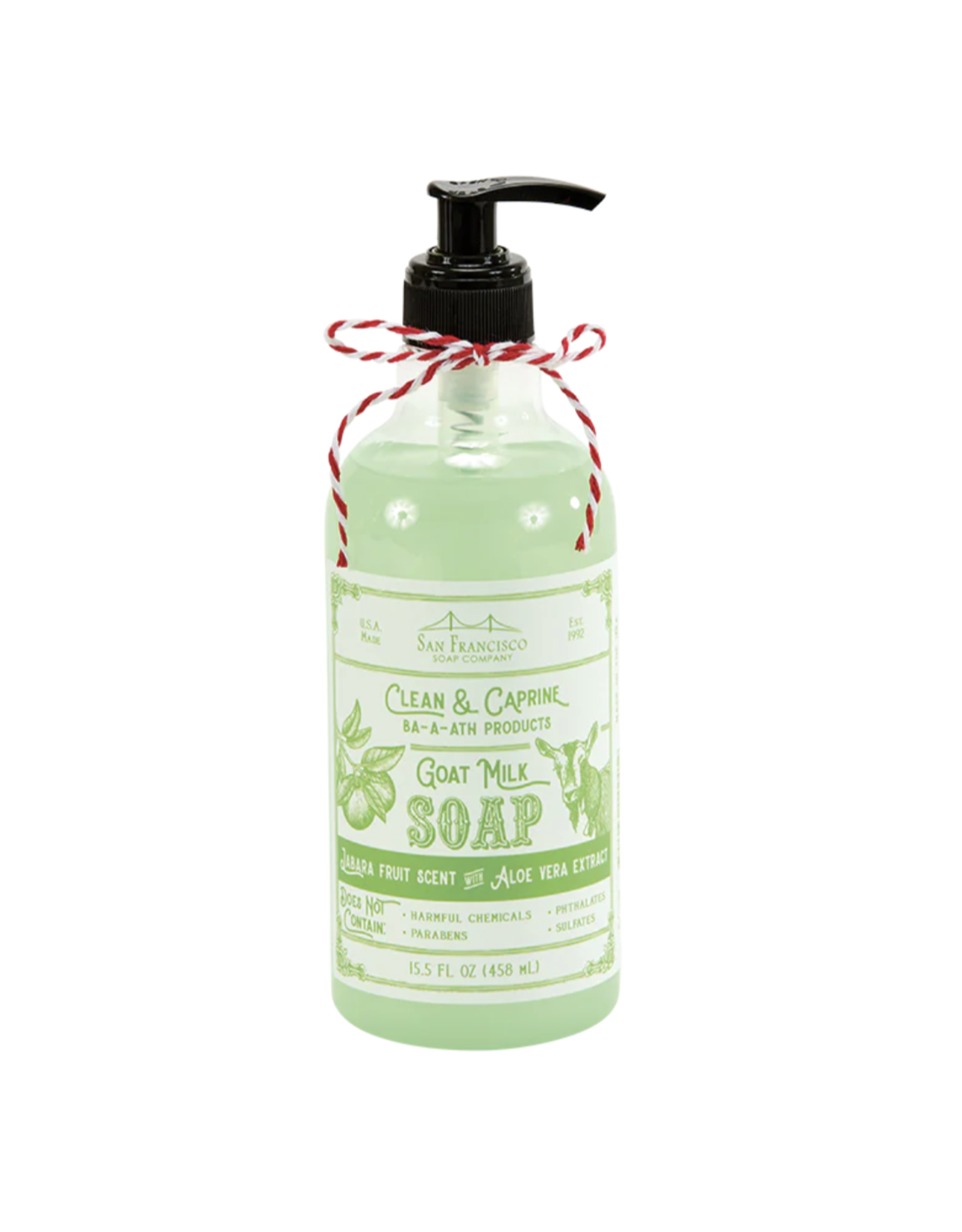 San Francisco Soap Company Goat Milk Hand Soap - Jabara
