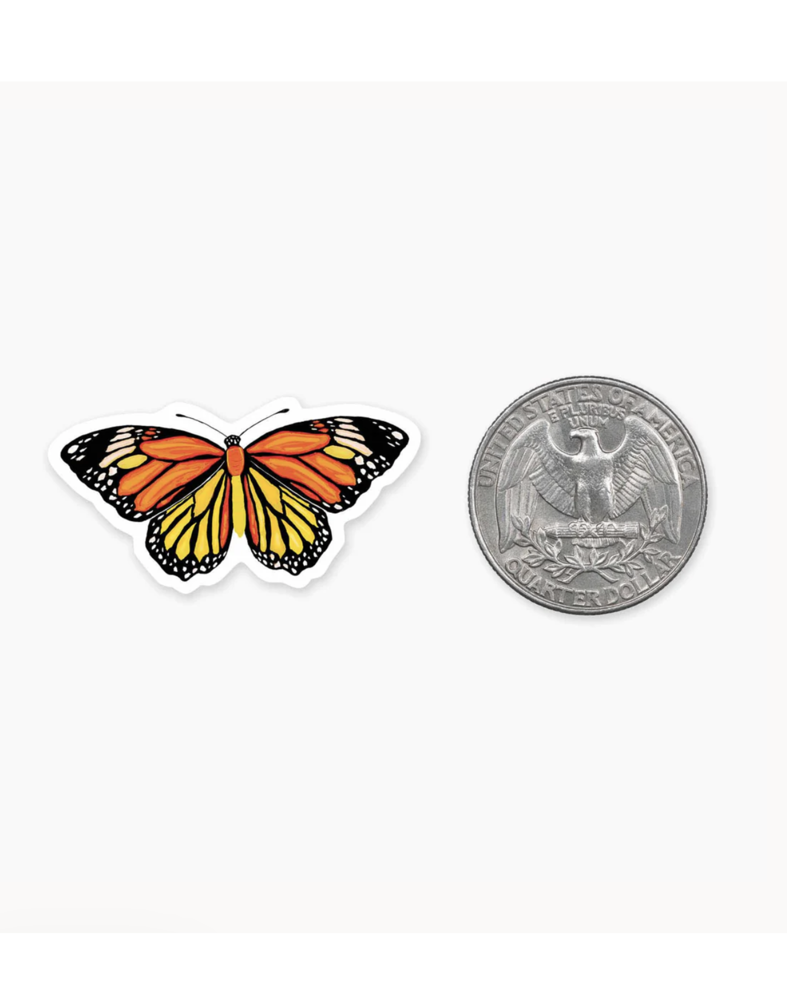Nice Enough Monarch MINI Sticker