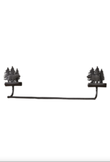 Park Designs 24'' Towel Bar - Cast Black Bear