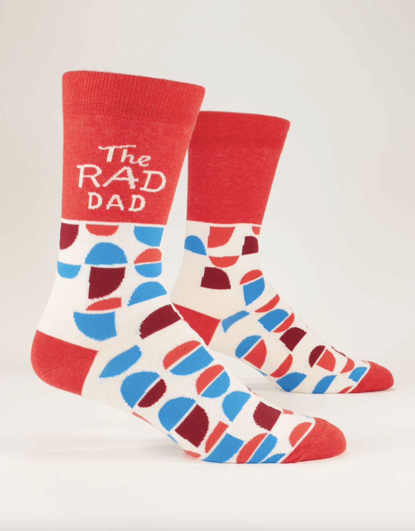 Blue Q The Rad Dad Men's Crew Sock