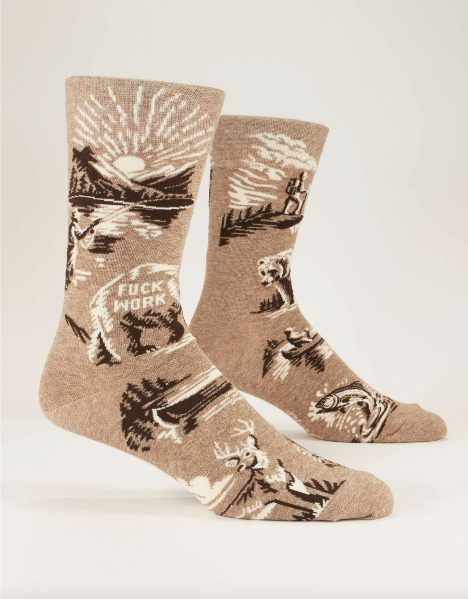 Blue Q F*** Work Men's Crew Sock