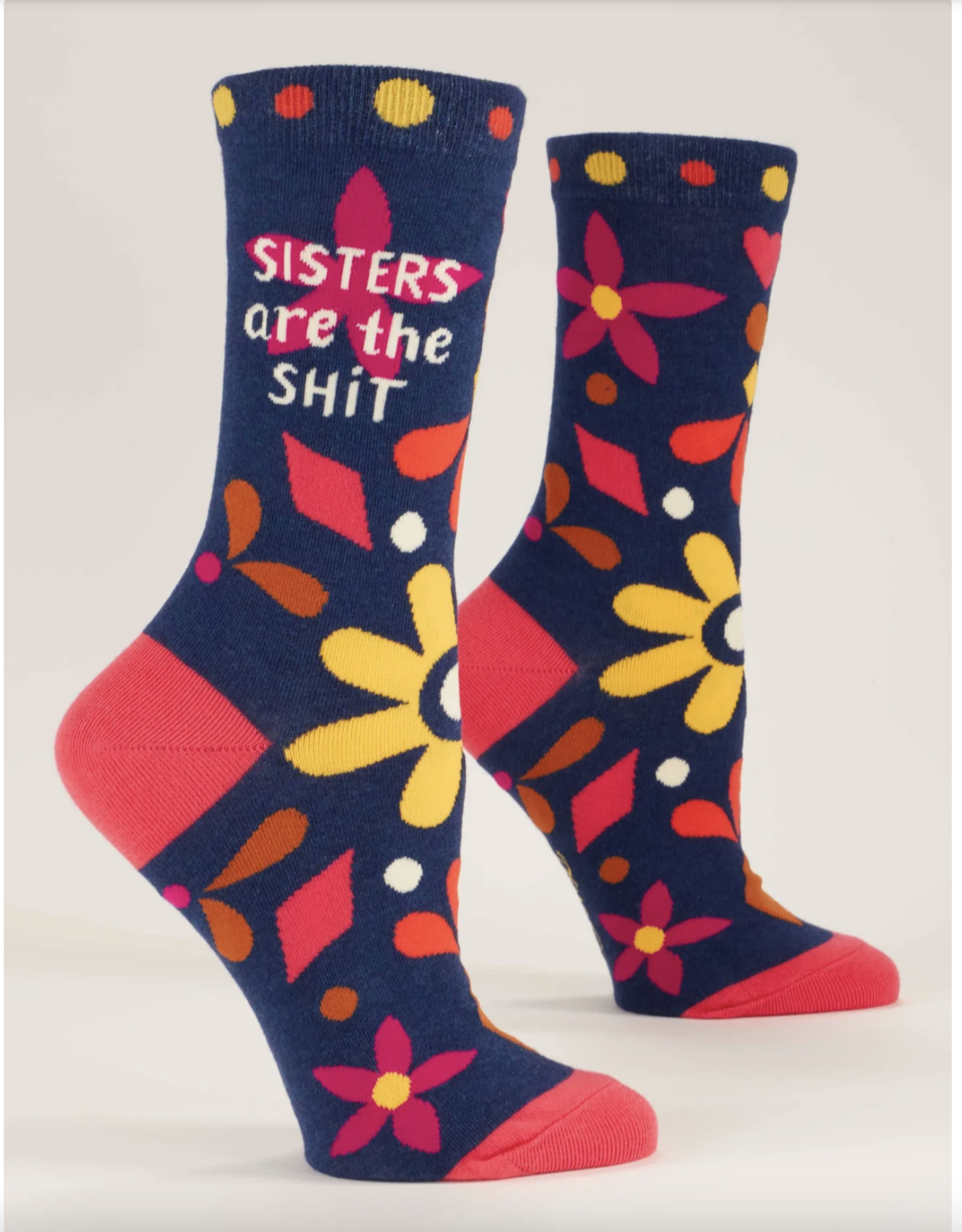 Blue Q Sisters Are The S*** Crew Socks