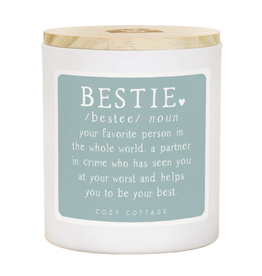 Sincere Surroundings Bestie Definition Candle  (Cozy Cottage)