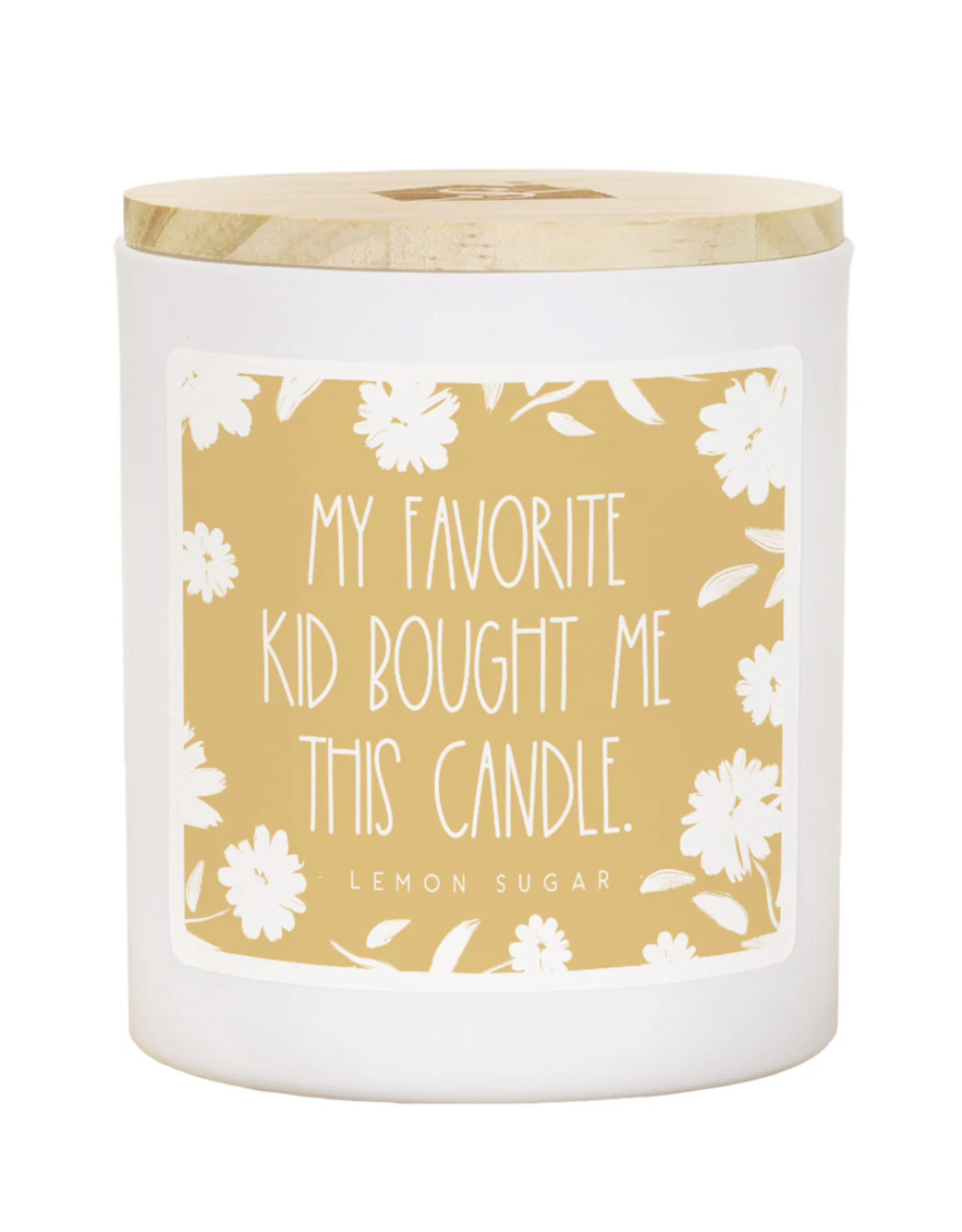 Sincere Surroundings Favorite Kid Candle  (Lemon Sugar)