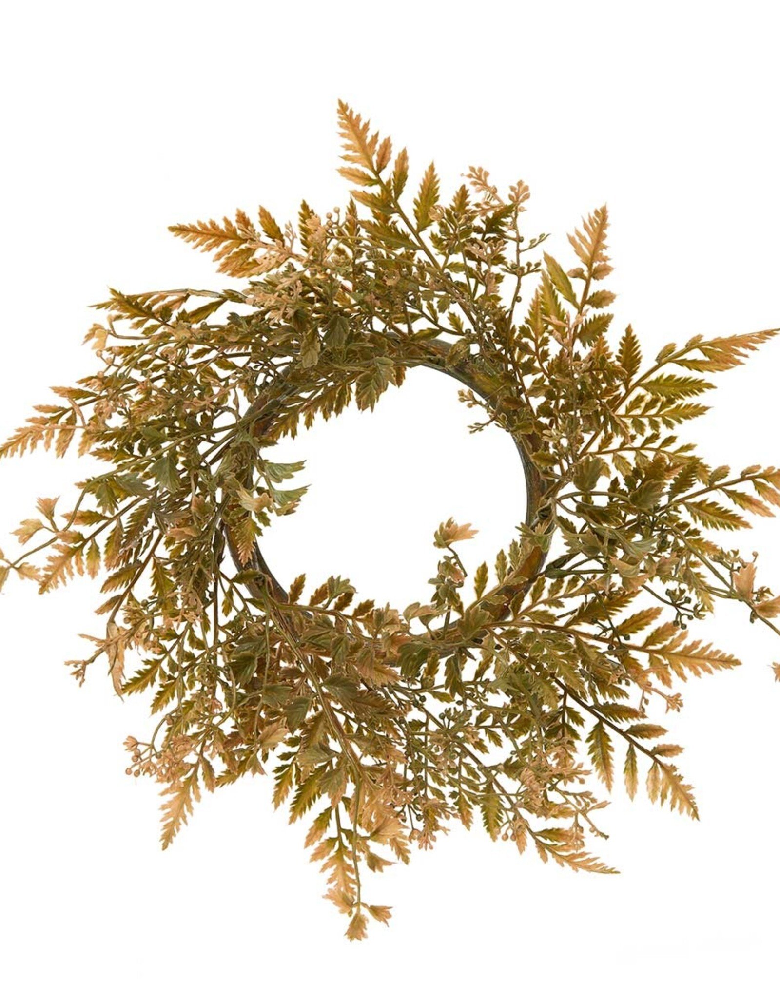 Meravic 12" Fall Fern Candle Ring