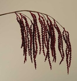 Meravic 29" Hanging Amaranthus - Burgundy