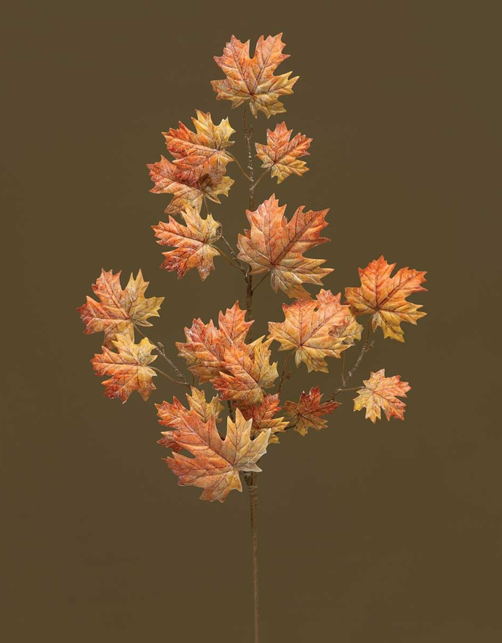 Meravic 38" Dusted Maple Leaf - Orange