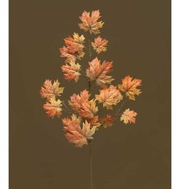 Meravic 38" Dusted Maple Leaf - Orange